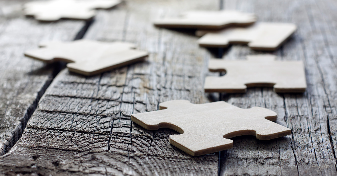 Pieces of a puzzle